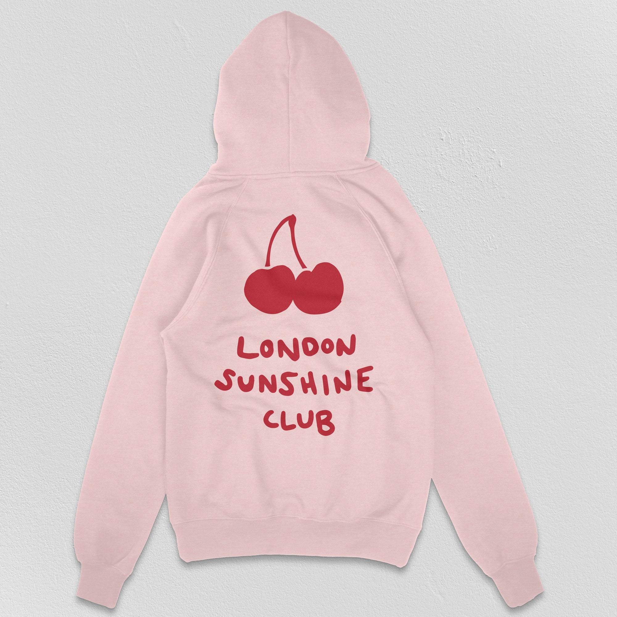 London Sunshine Club Cherry Hoody Pink (JAN DELIVERY)