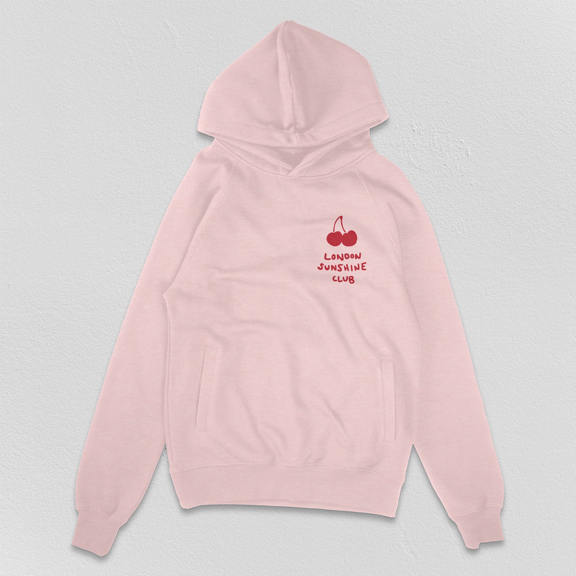 London Sunshine Club Cherry Hoody Pink (JAN DELIVERY)