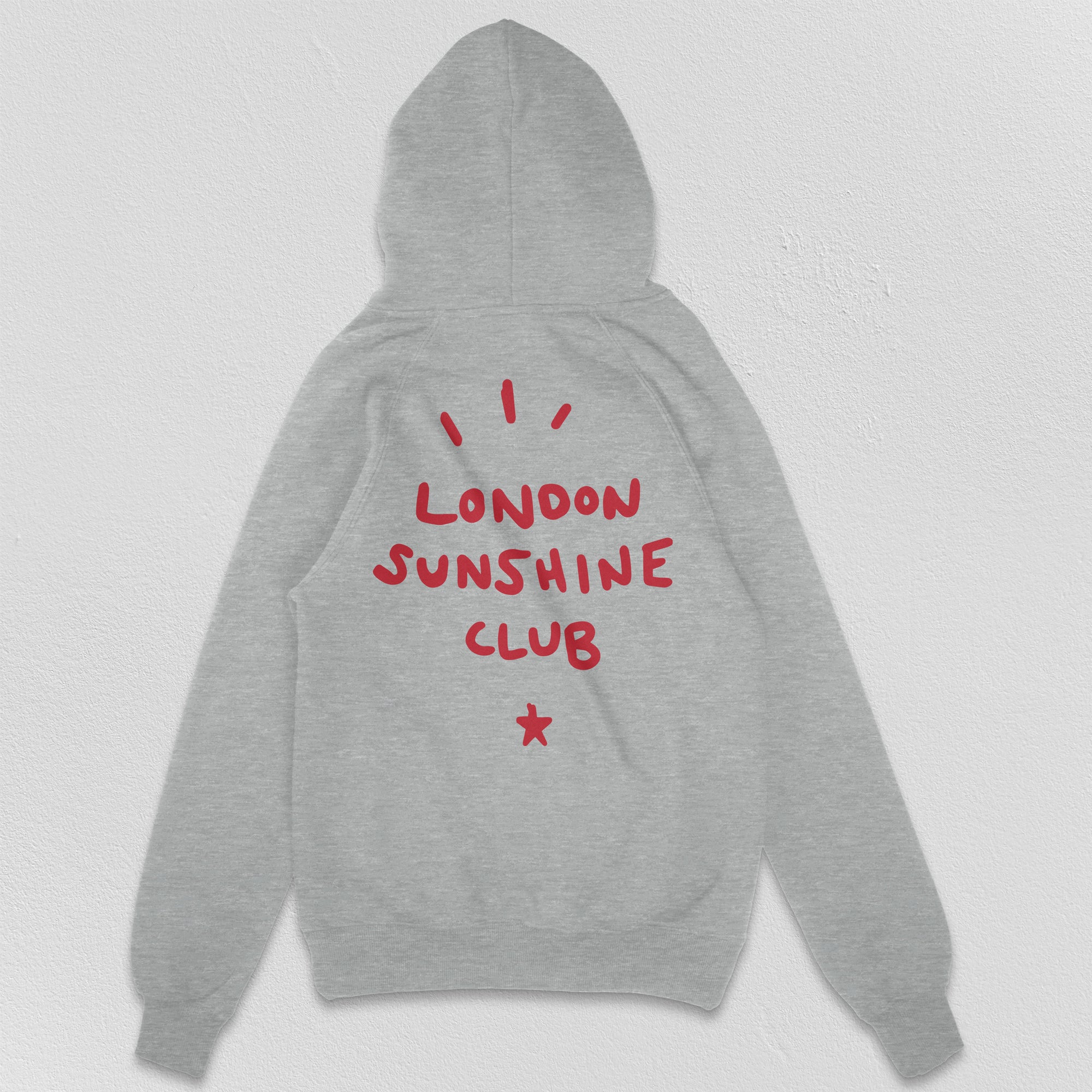 London Sunshine Club Membership Hoody Grey (JAN DELIVERY)